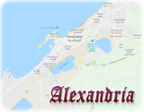 Mapa Alexandria