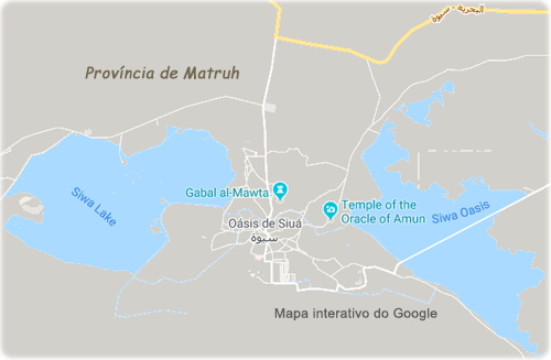 Mapa Siwa
