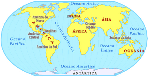 Divisões geográficas