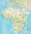 Mapa Africa