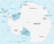 Mapa Antártica