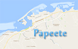 Mapa Papeete
