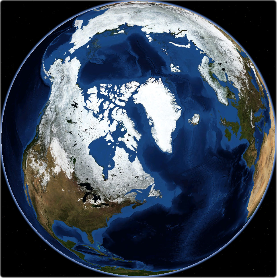 Imagem do Artico no Inverno