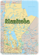 Manitoba mapa