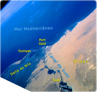 Canal de Suez, Egito