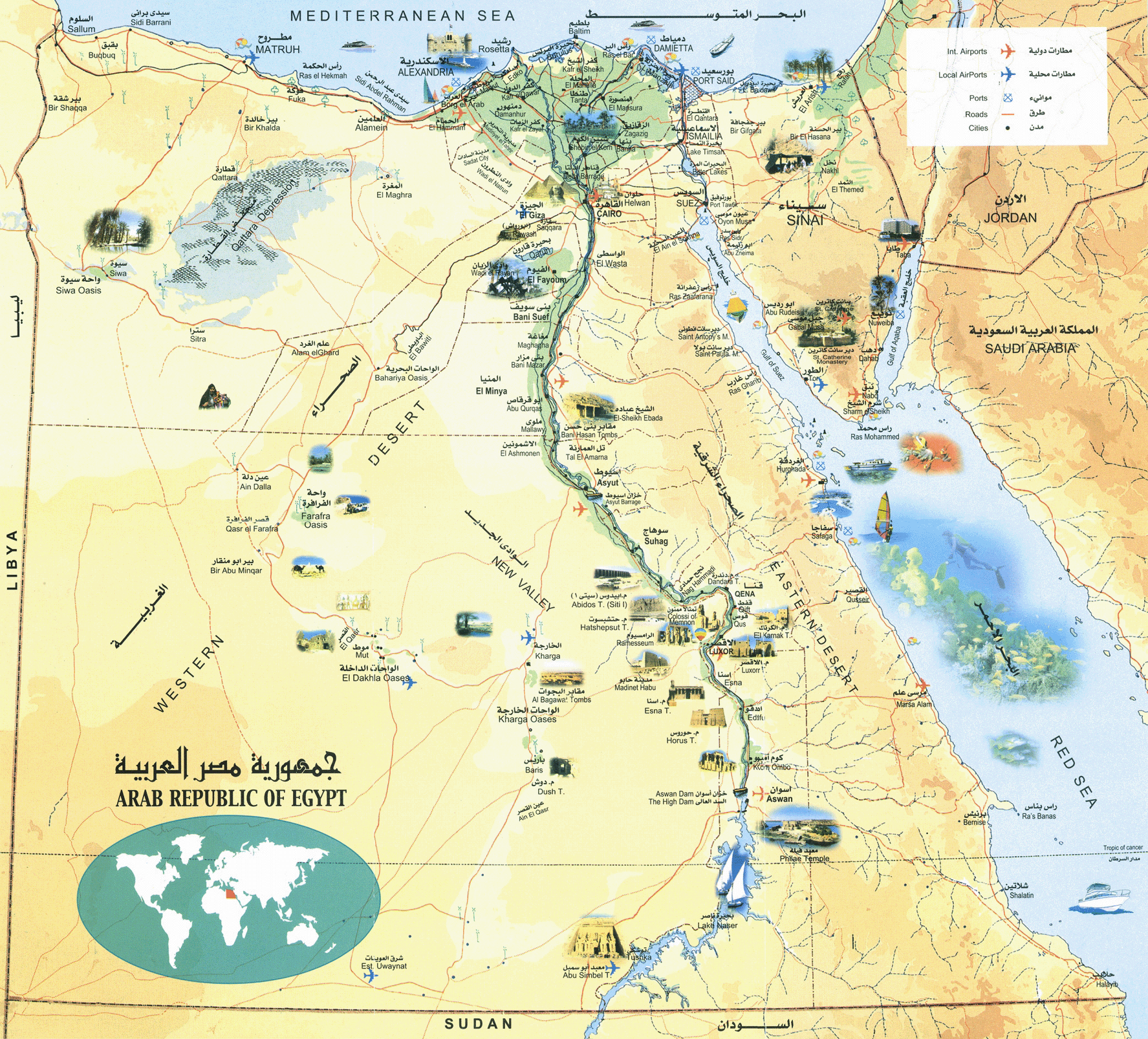 Mapa turistico