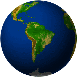 Mapa da América do Sul