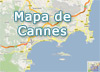 Mapa Cannes
