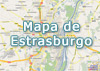 Mapa Estrasburgo