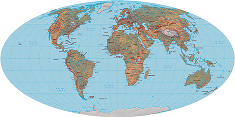 mapa mundo