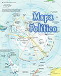 Mapa politico Antartica