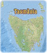 Tasmania mapa