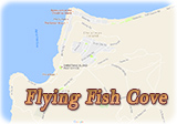 Mapa Flying Fish Cove