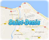 Mapa Saint Denis