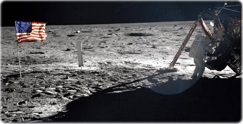 Apolo 11, Lua